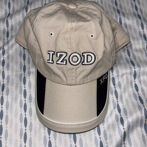 Vintage IZOD Navy and Cream Cap